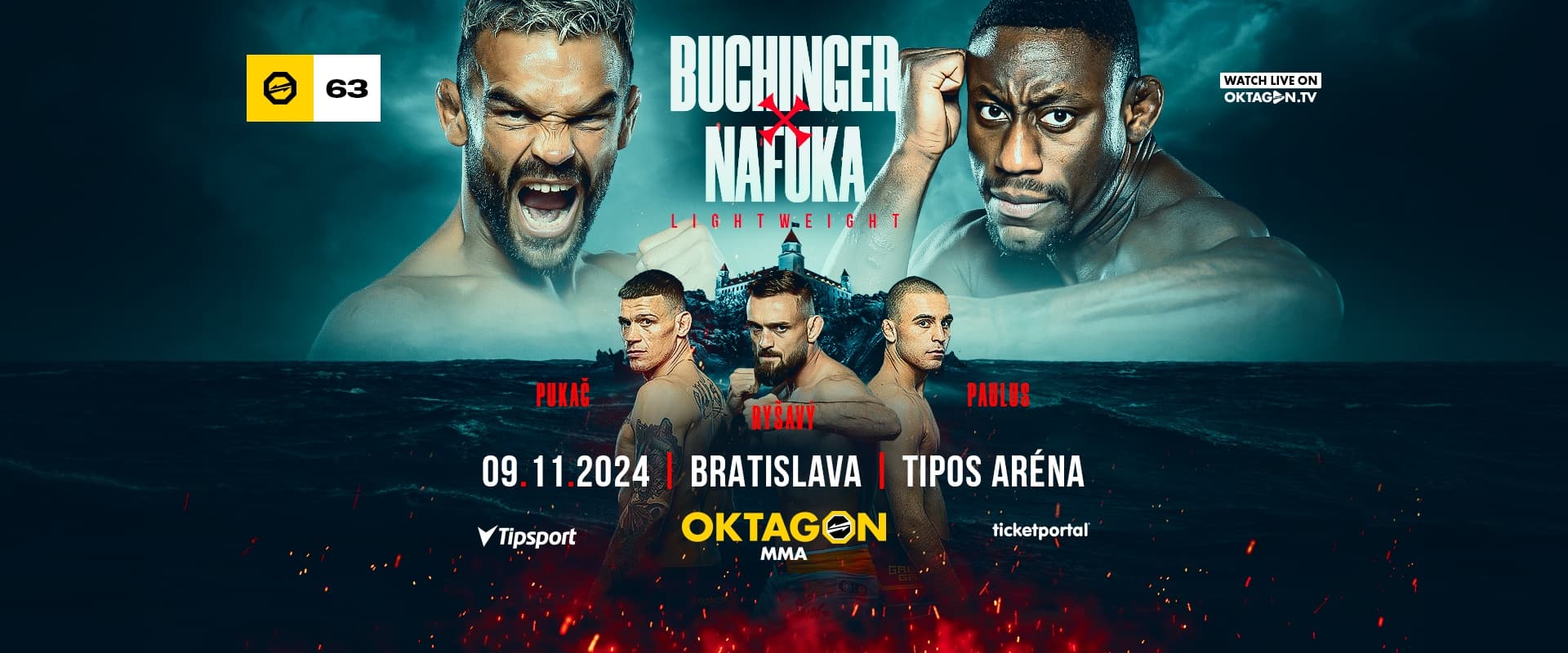 OKTAGON 63: BUCHINGER vs. NAFUKA